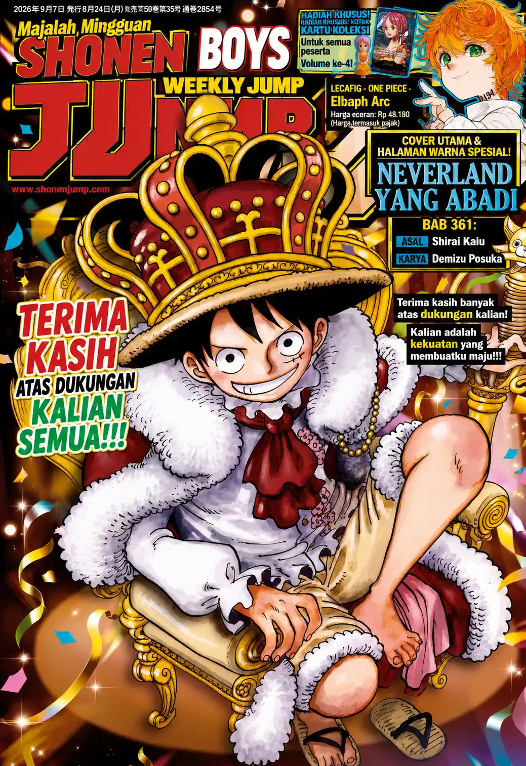 One Piece berwarna 1191 1192 1193 bahasa indonesia